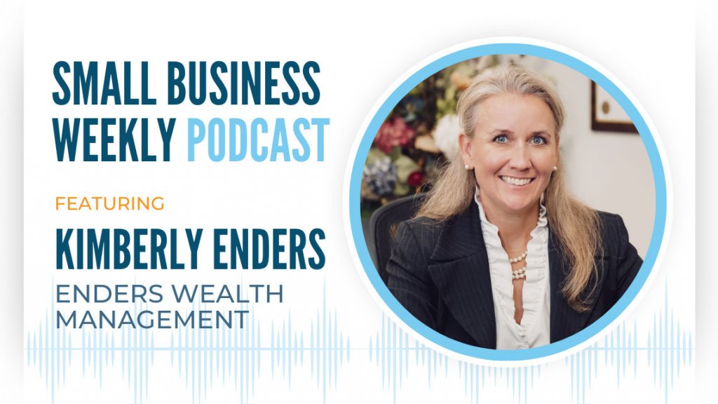 Kimberly Enders featured on the Small Business Weekly podcast