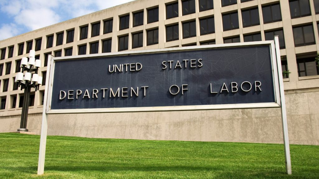 Image of the Department of Labor (DOL) building