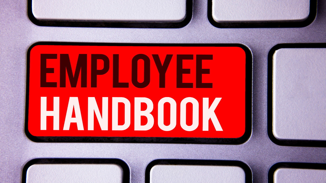 ESG policies and an employee handbook