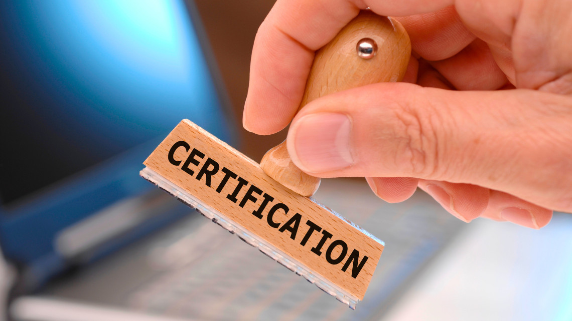 placeholder image representing various types of business certifications