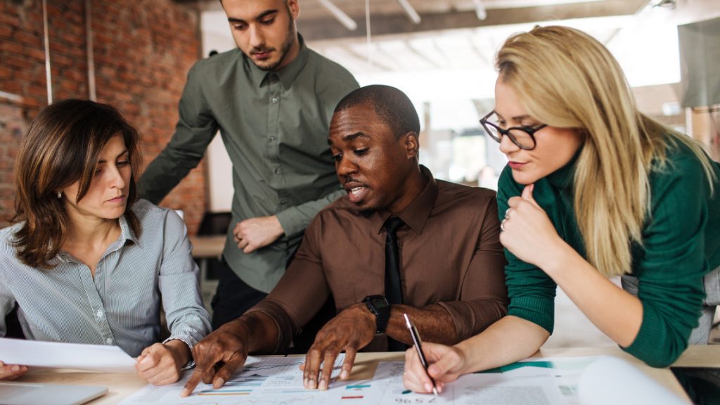 image of a group of people in workplaces